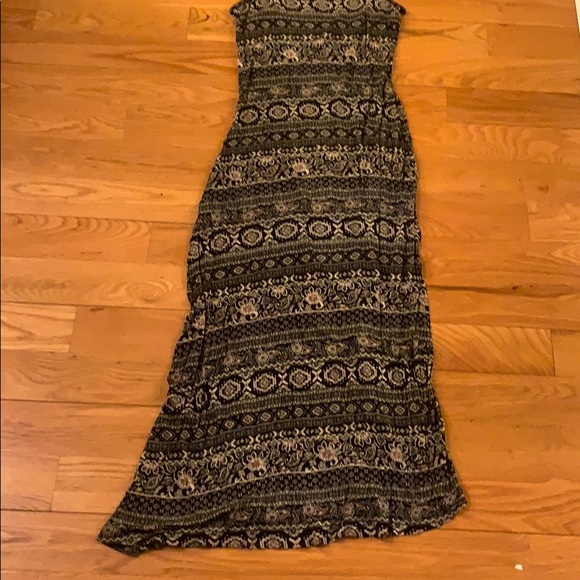 Forever 21 Backless Bohemian Maxi Dress/ Size M - Picture 2 of 7